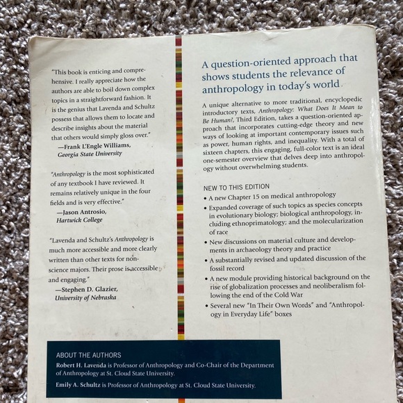 Anthropology textbook. One of my favorite reads. - Picture 2 of 2